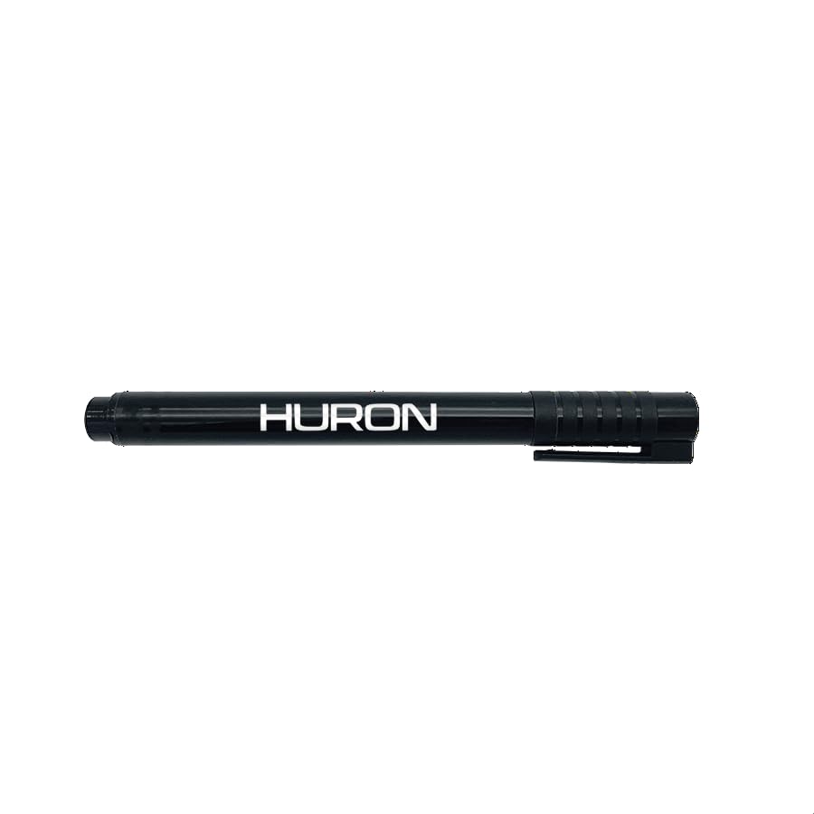 HURON Counterfeit Money Detector Pen Marker 5pc Fake Dollar Bill Currency Check Tester
