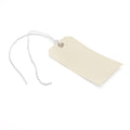 Huron Manila Shipping Tags With String, 3-3/4 x 1-7/8, Buff