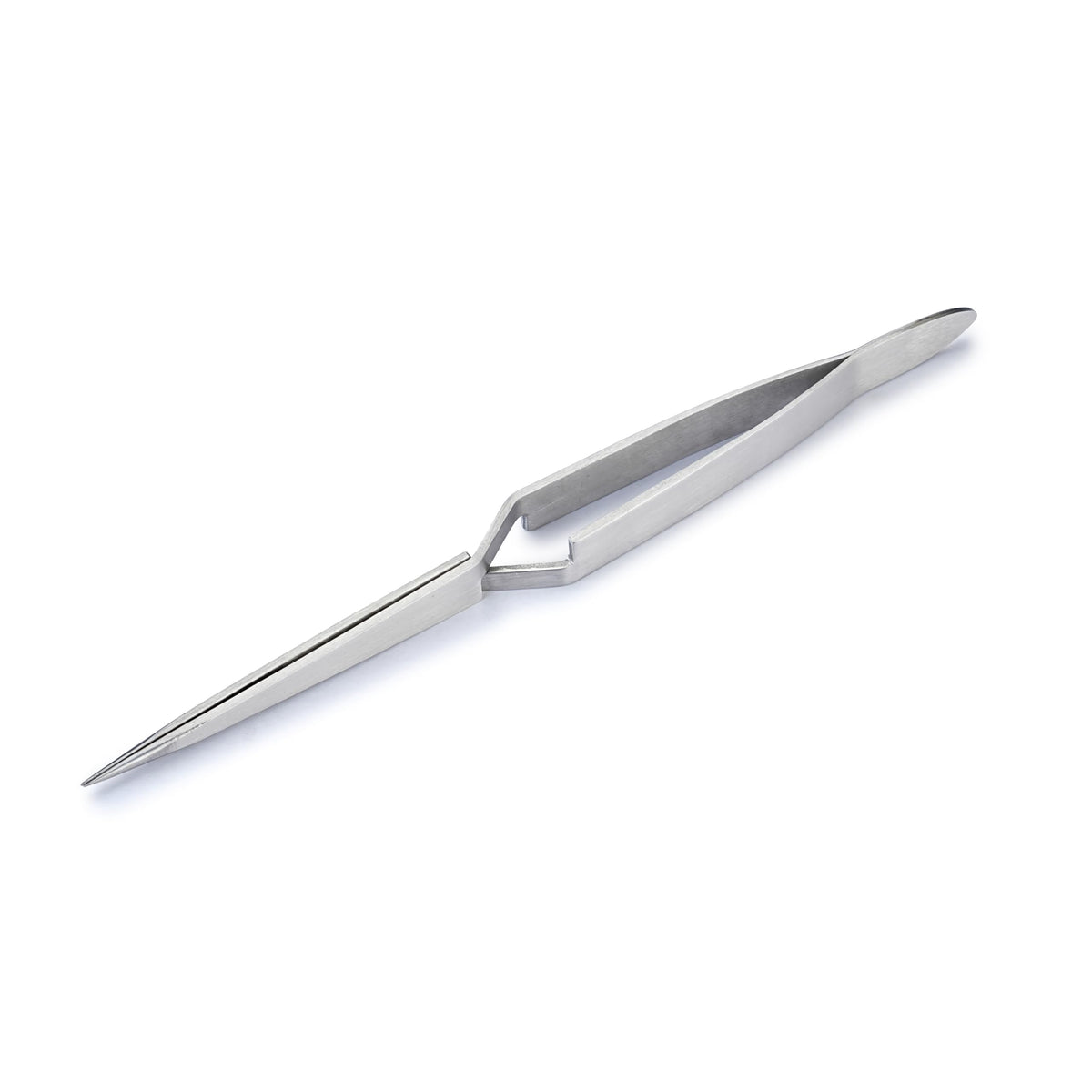 HURON Tweezers, Cross-lock Straight Fine Point 6.5in