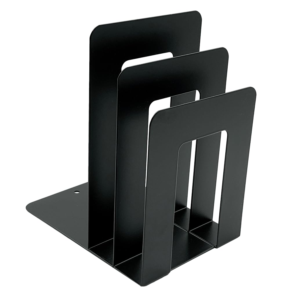HURON 8in Steel Non-skid Bookend / Sorter