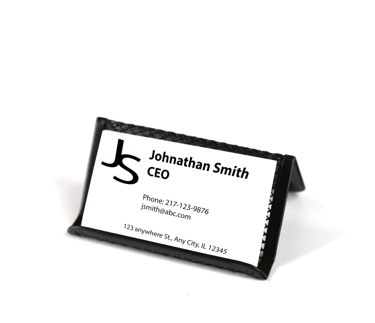 HURON Metal Mesh Business Card Holder