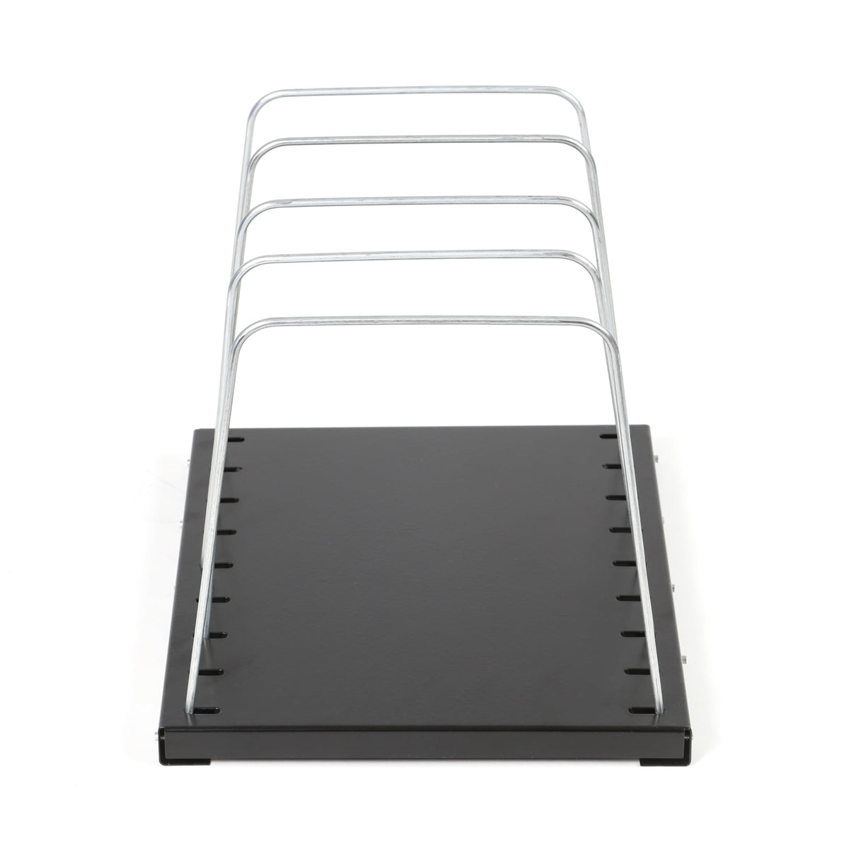 HURON Steel Wire Adjustable Vertical Desk File Organizer Sorter 4 Or 8 Slot - You Choose (4-slot Wire)