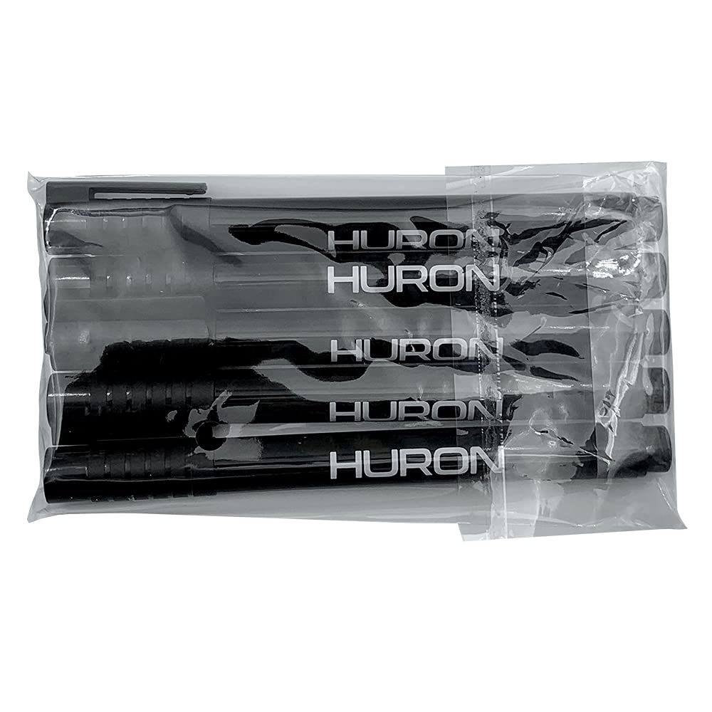 HURON Counterfeit Money Detector Pen Marker 5pc Fake Dollar Bill Currency Check Tester