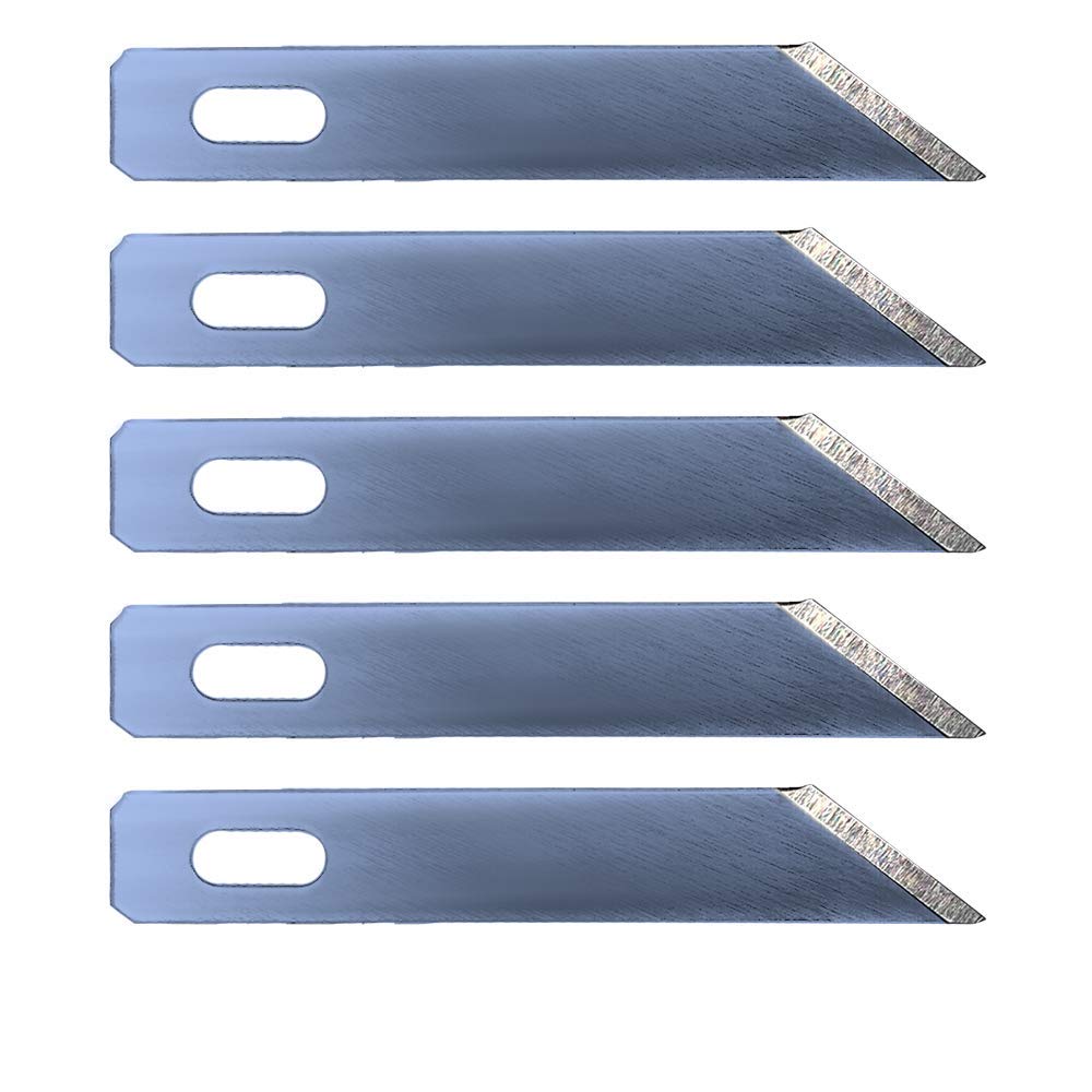 SMB #5 Precision Narrow Angled Chisel Hobby Blades