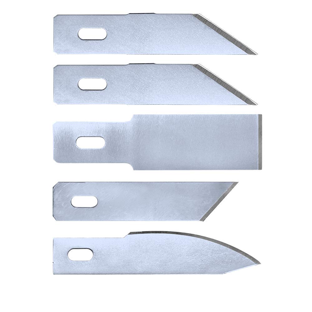 HURON Precision Medium Duty Blades Assortment #24#18#19#25