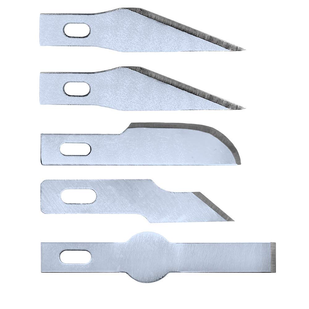 HURON Precision Light Duty Hobby Blades Assortment #11, 10, 16, 17