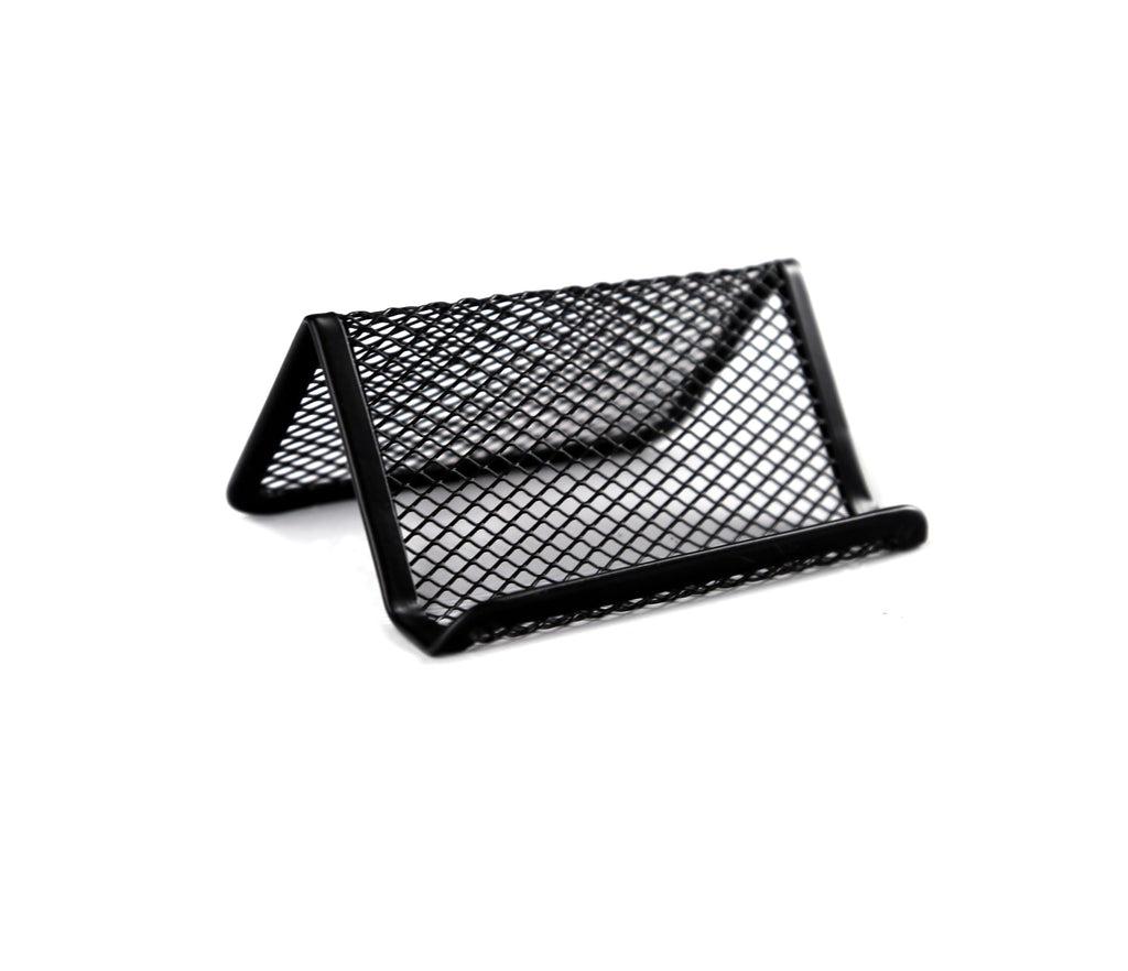 HURON Metal Mesh Business Card Holder