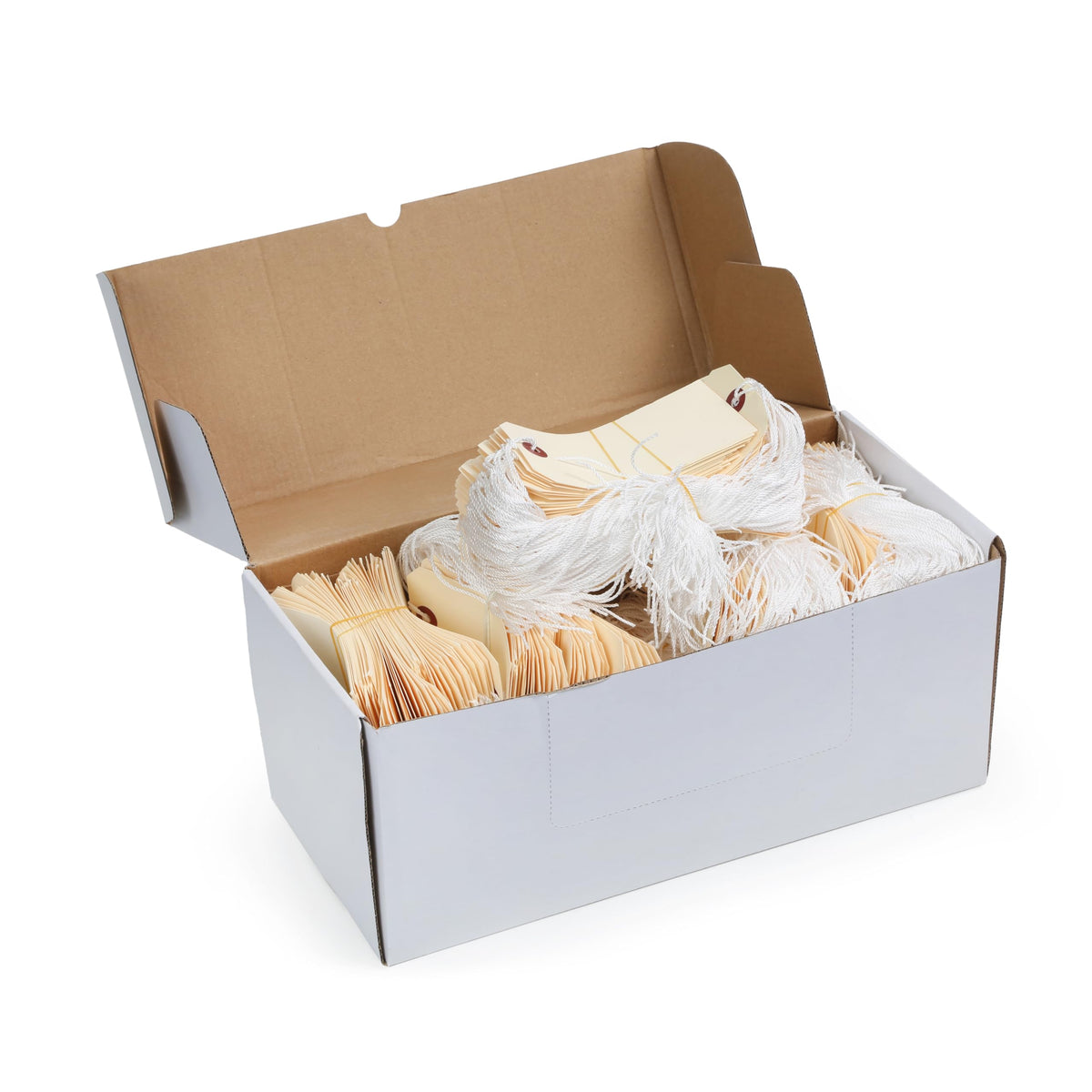 HURON Shipping Tags, 4-3/4 X 2-3/8, Buff