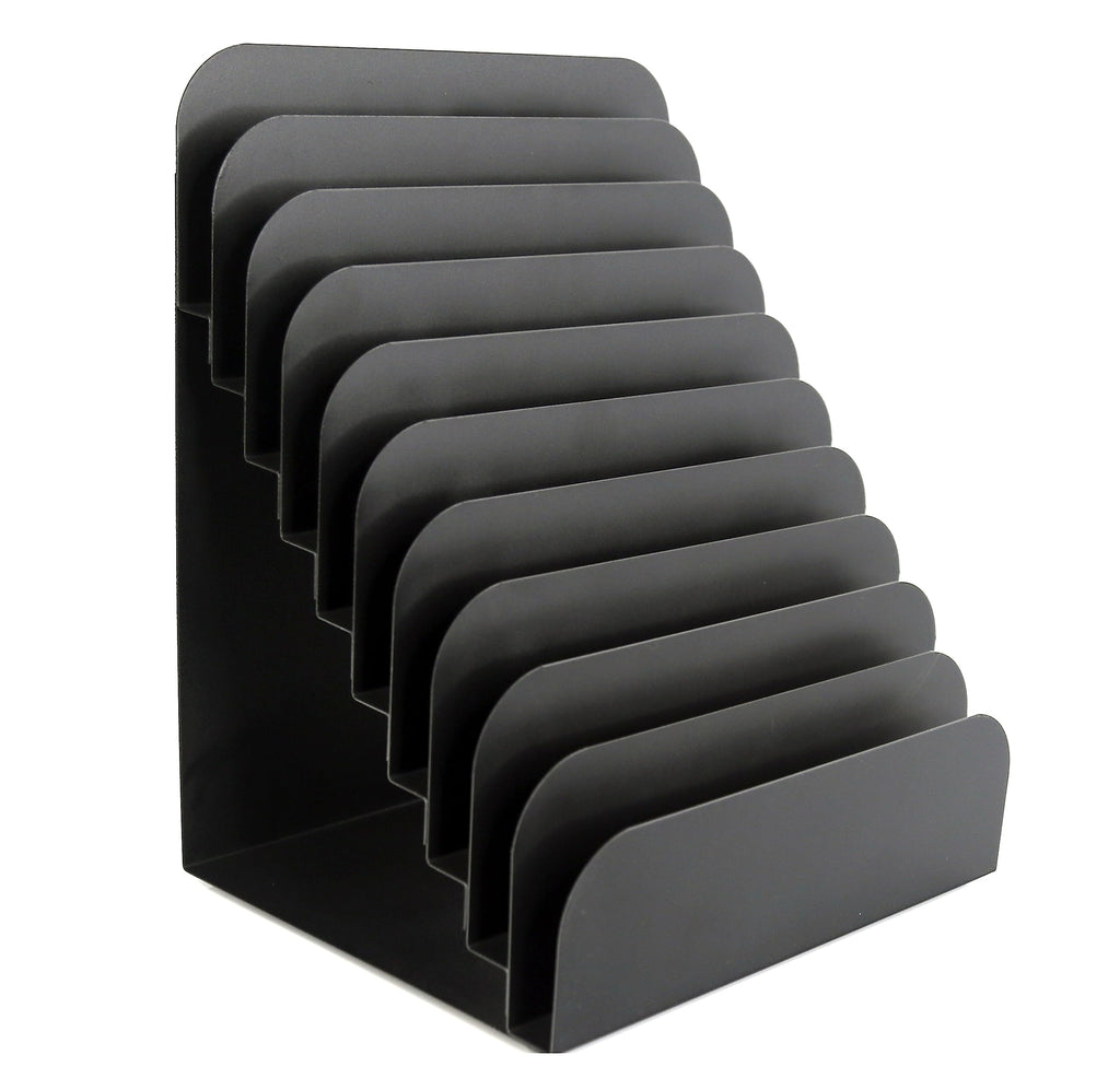 HURON Pad Rack 10 Slot, Slant, Steel
