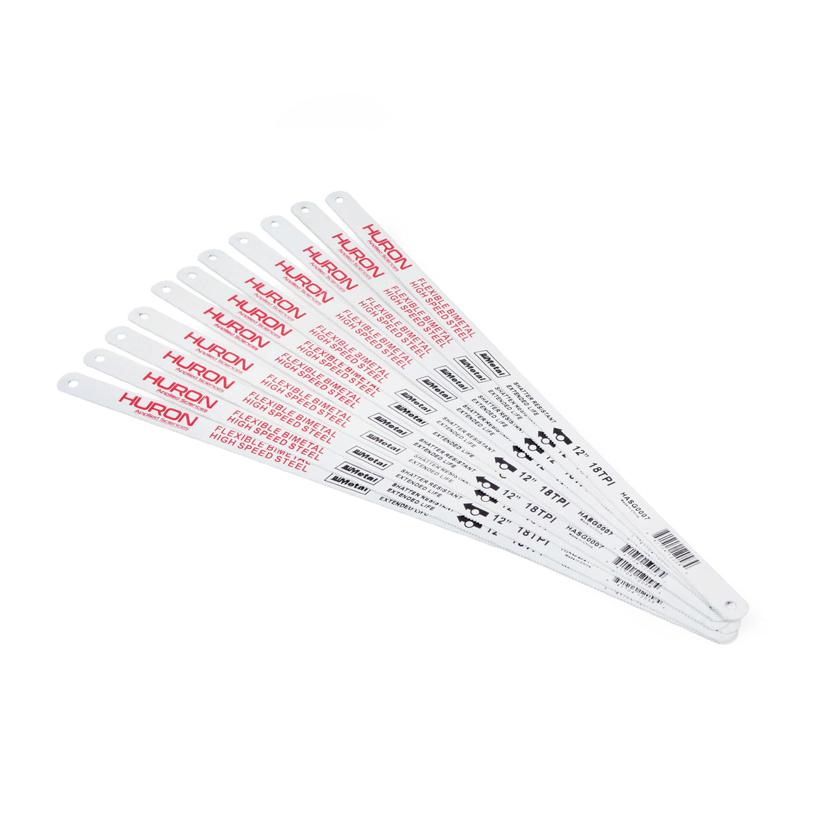 HURON 12 Inch 18t Hacksaw Blade (10pk)