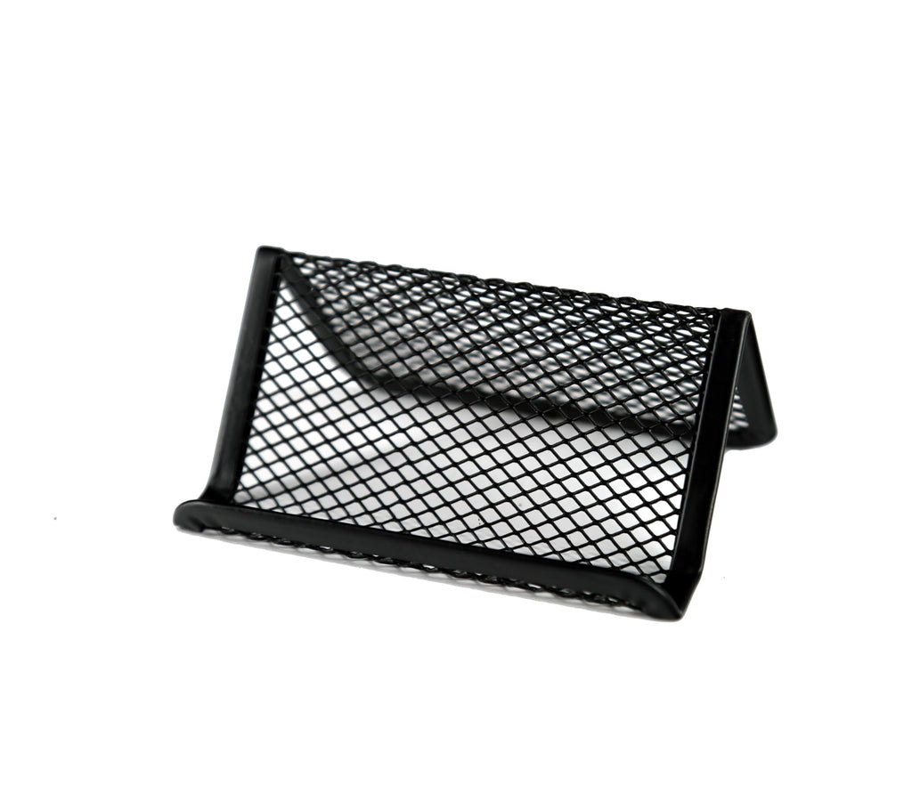 HURON Metal Mesh Business Card Holder