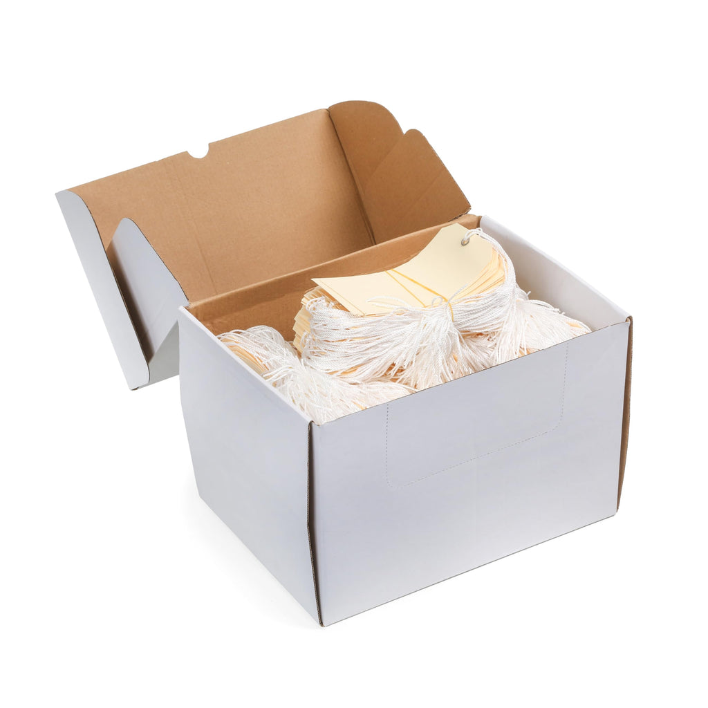 HURON Shipping Tags, 5-1/4 X 2-5/8, Buff
