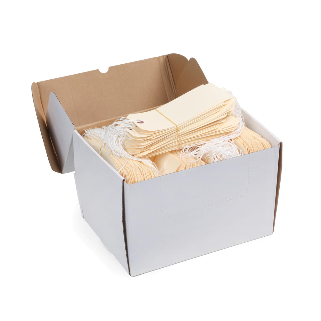 HURON Shipping Tags, 6-1/4 X 3-1/8, Buff