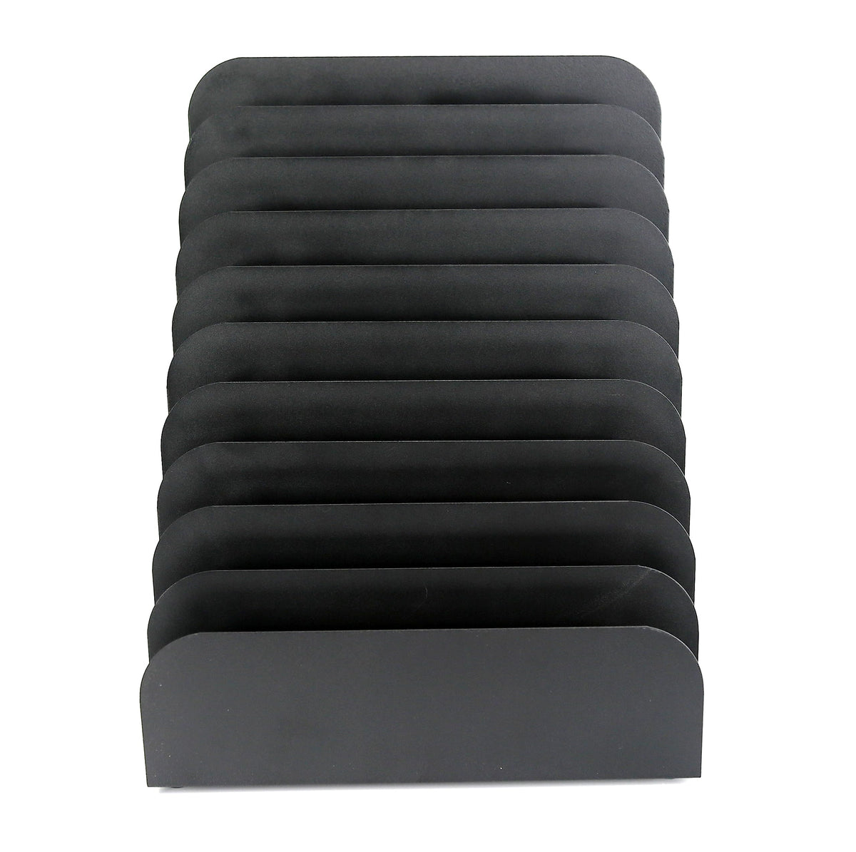 HURON Pad Rack 10 Slot, Slant, Steel