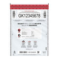 Fraudstopper Level 4 12x16 Clear Tamper Evident Bag