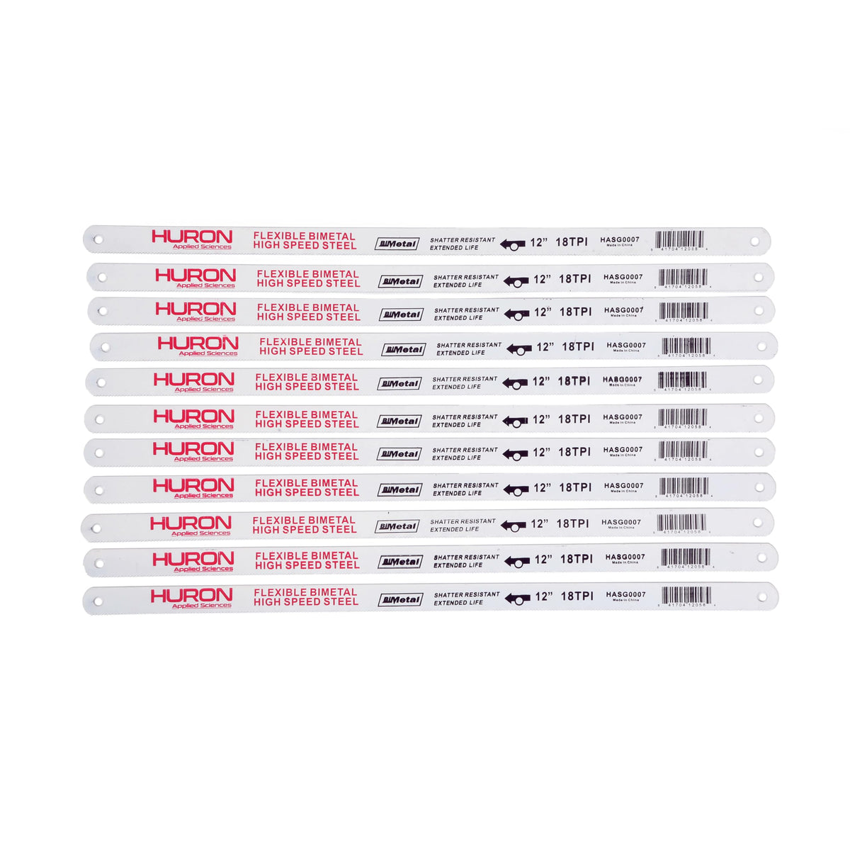 HURON 12 Inch 18t Hacksaw Blade (10pk)